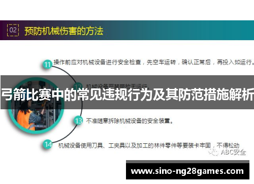 弓箭比赛中的常见违规行为及其防范措施解析